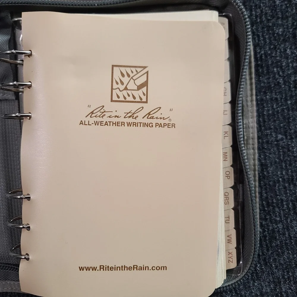 Rite in the Rain Tactical Field Binder Kit ACU Camo U.S. Army Notebook Organizer